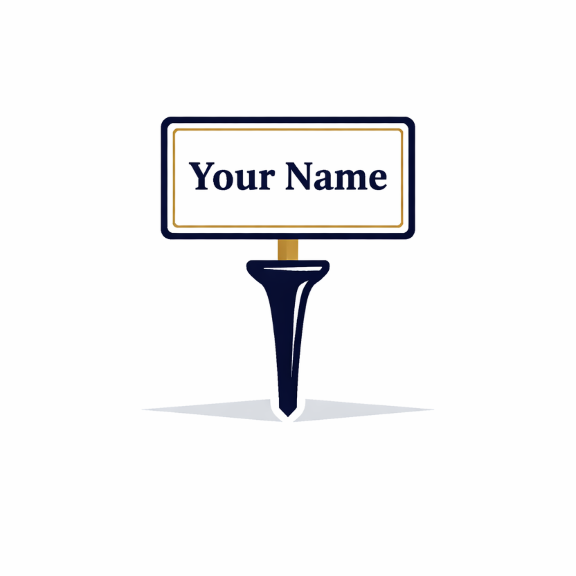 HELLENIC AMERICAN ACADEMY 6th Annual Golf Tournament - Default Image of TEE SIGN 