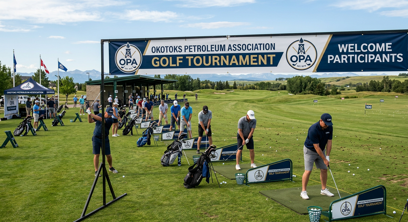 2026 Okotoks Petroleum Association Golf Tournament - Default Image of Driving Range Sponsor