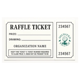 Shepherd Village Charity Golf Tournament - Default Image of Raffle Tickets  (Chance to win multiple gift items to choose from)
