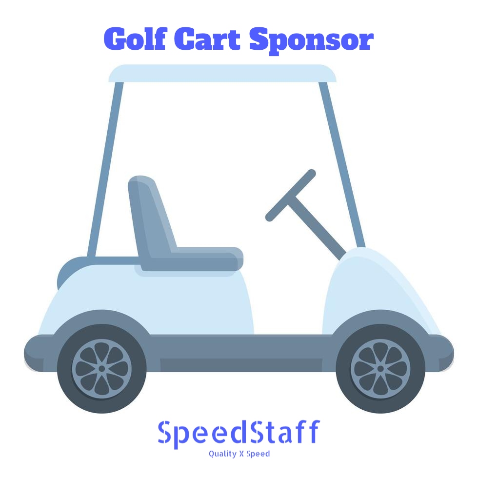 SpeedStaff Golf Tournament 2026 - Default Image of Golf Cart Sponsor