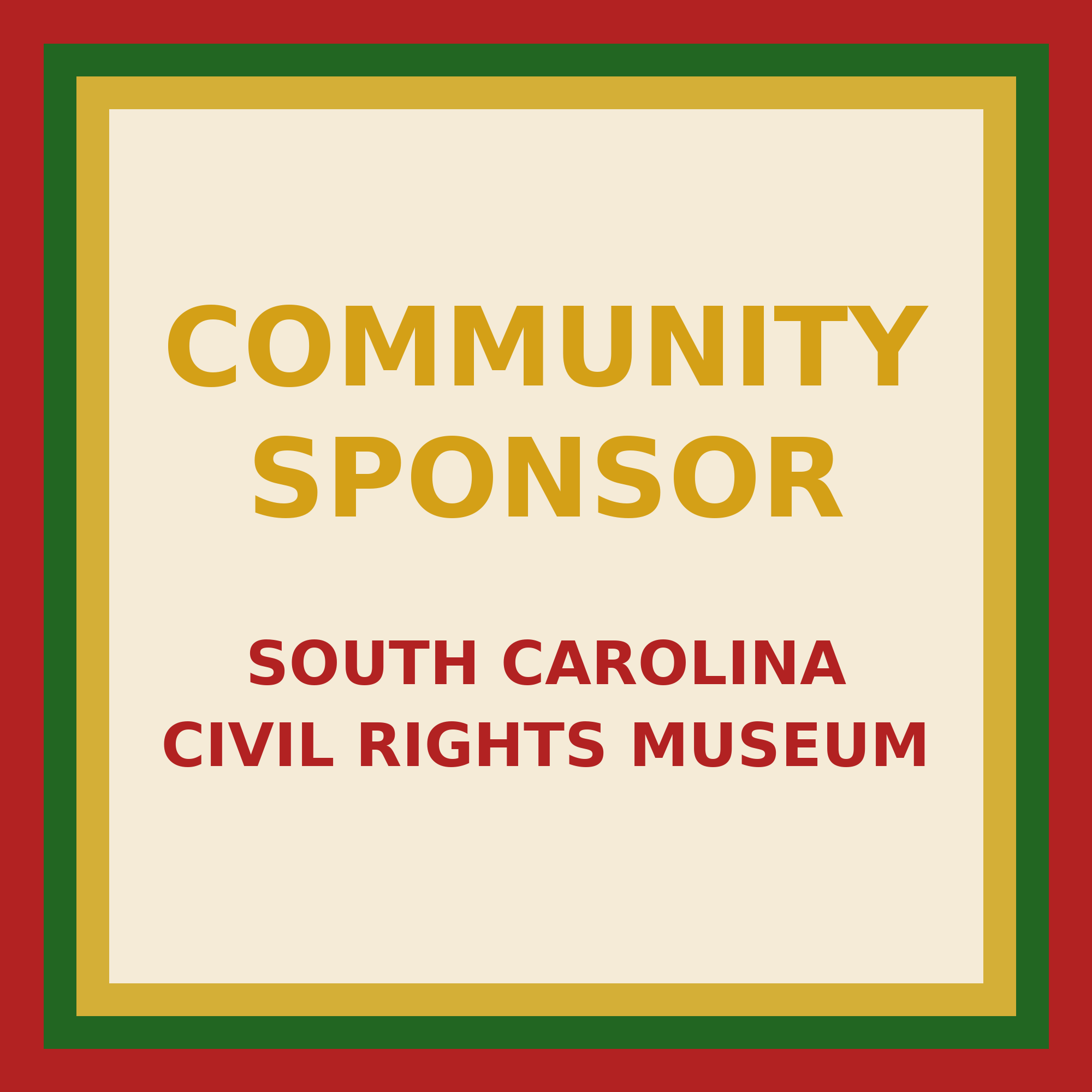 2026 South Carolina Civil Rights Museum Invitation Golf Tournament - Default Image of Community Sponsor