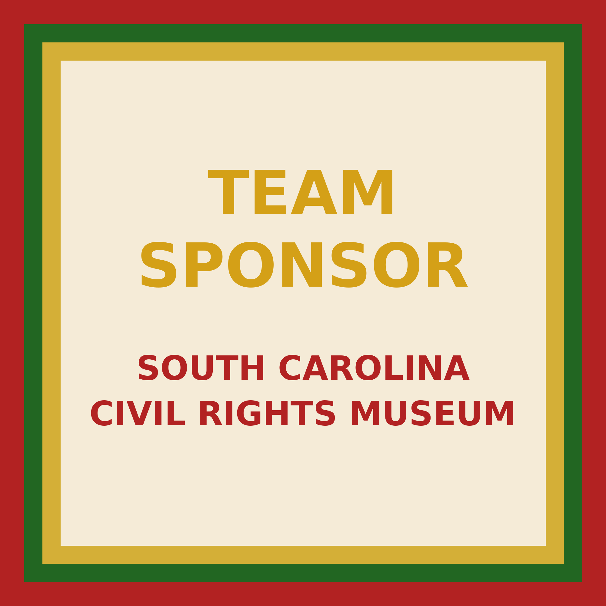 2026 South Carolina Civil Rights Museum Invitation Golf Tournament - Default Image of Team Sponsor