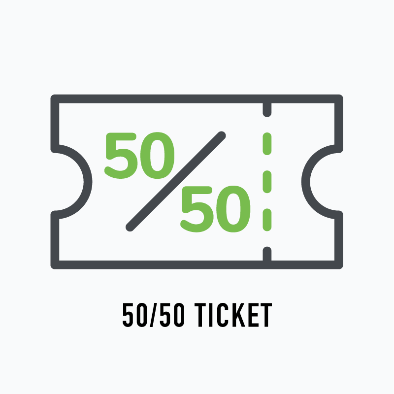 Annual Golf Event - Default Image of 50/50 Ticket