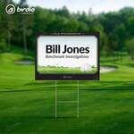 Image of Tee Box Sign (on one of the holes)