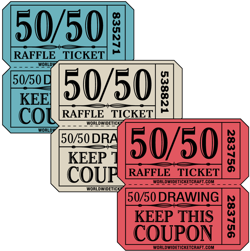 1st Annual Bridge Building Fundraising Tournament - Default Image of 50 /50 Ticket (no limit)