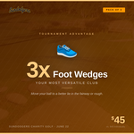 Image of 3x Foot Wedges