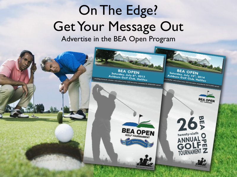 BEA Open Golf Tournament 2026 - Default Image of Full Page Colour Advertisement