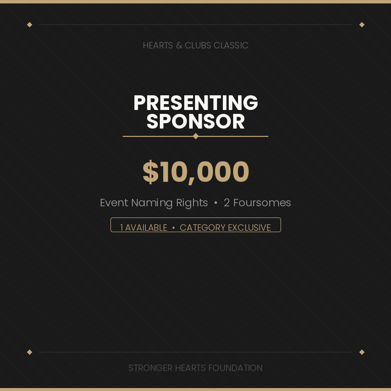 Hearts & Clubs Classic - Default Image of Presenting Sponsor