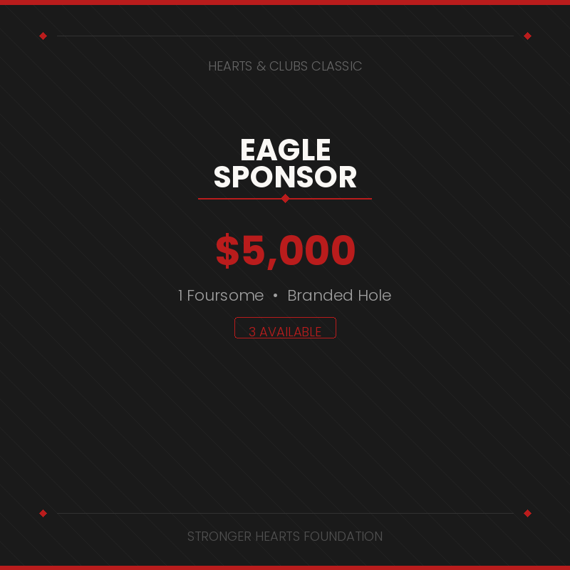 Hearts & Clubs Classic - Default Image of Eagle Sponsor
