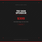 Image of Tee Sign Sponsor