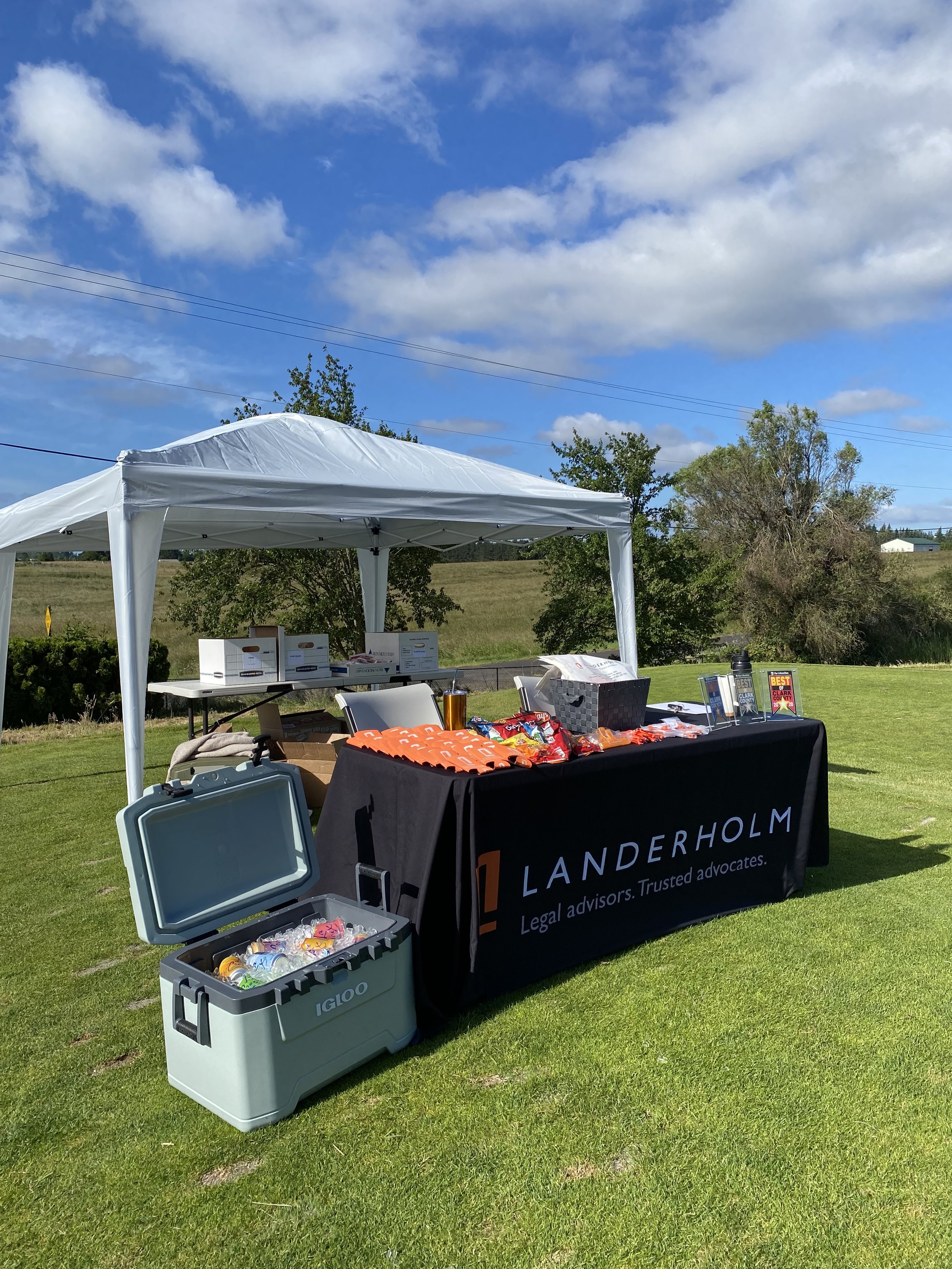 Paul Bunyan Golf Outing 2026 - Default Image of Hole Sponsor WITH Booth