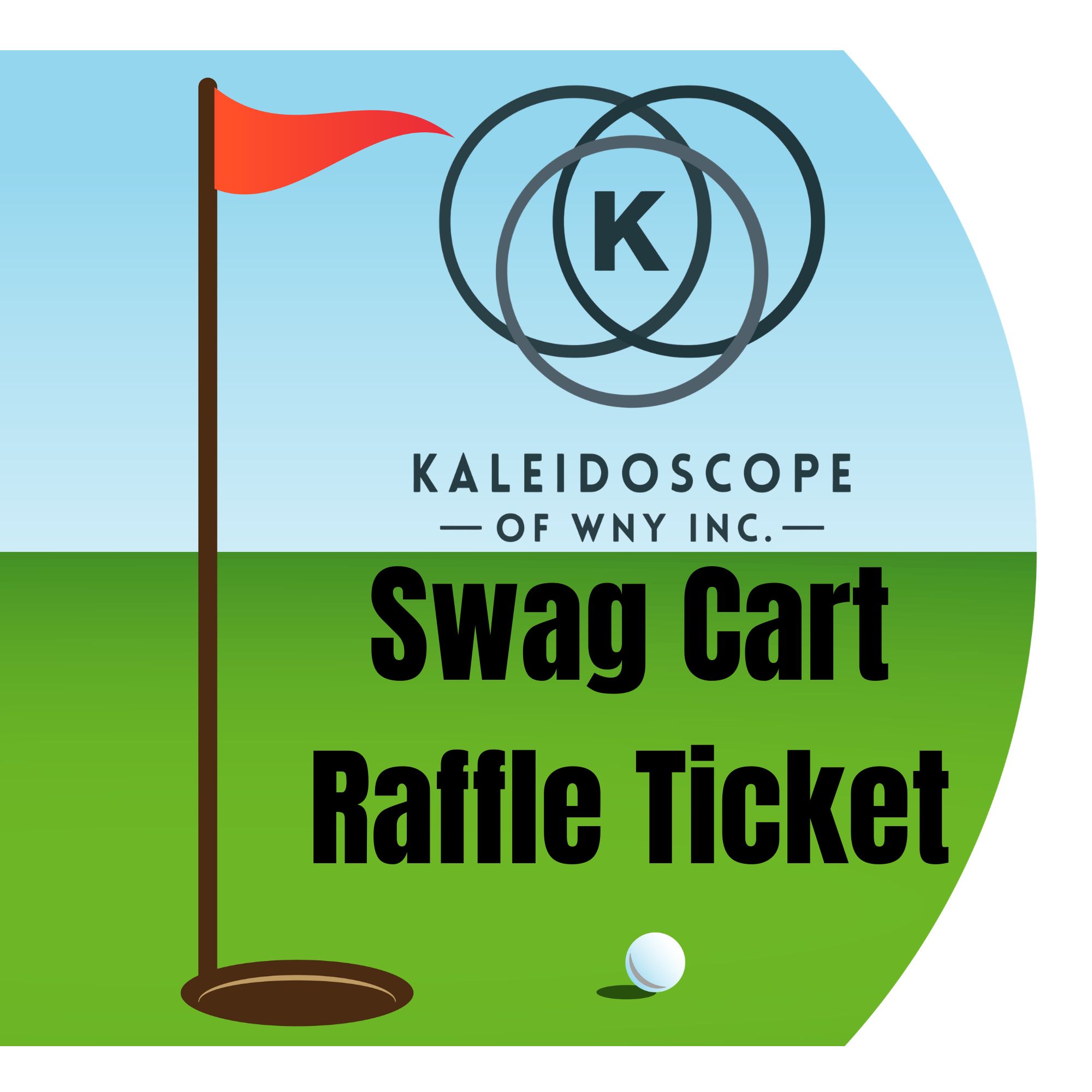 Kaleidoscope of WNY 2026 Golf Tournament - Default Image of Swag Cart Raffle Ticket