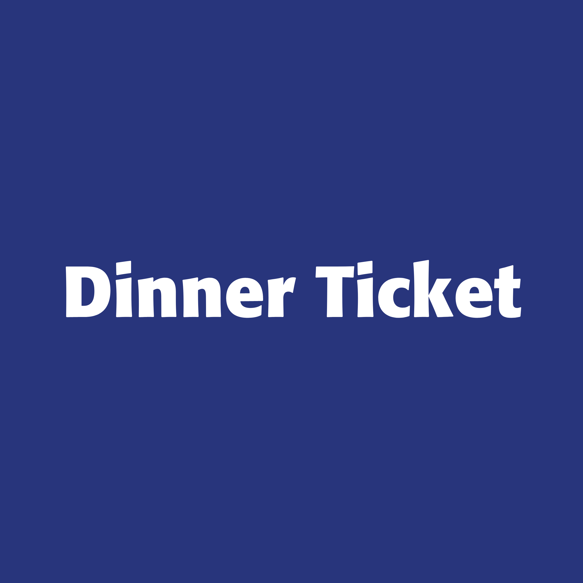 2026 Golf Tournament - Default Image of Dinner Ticket