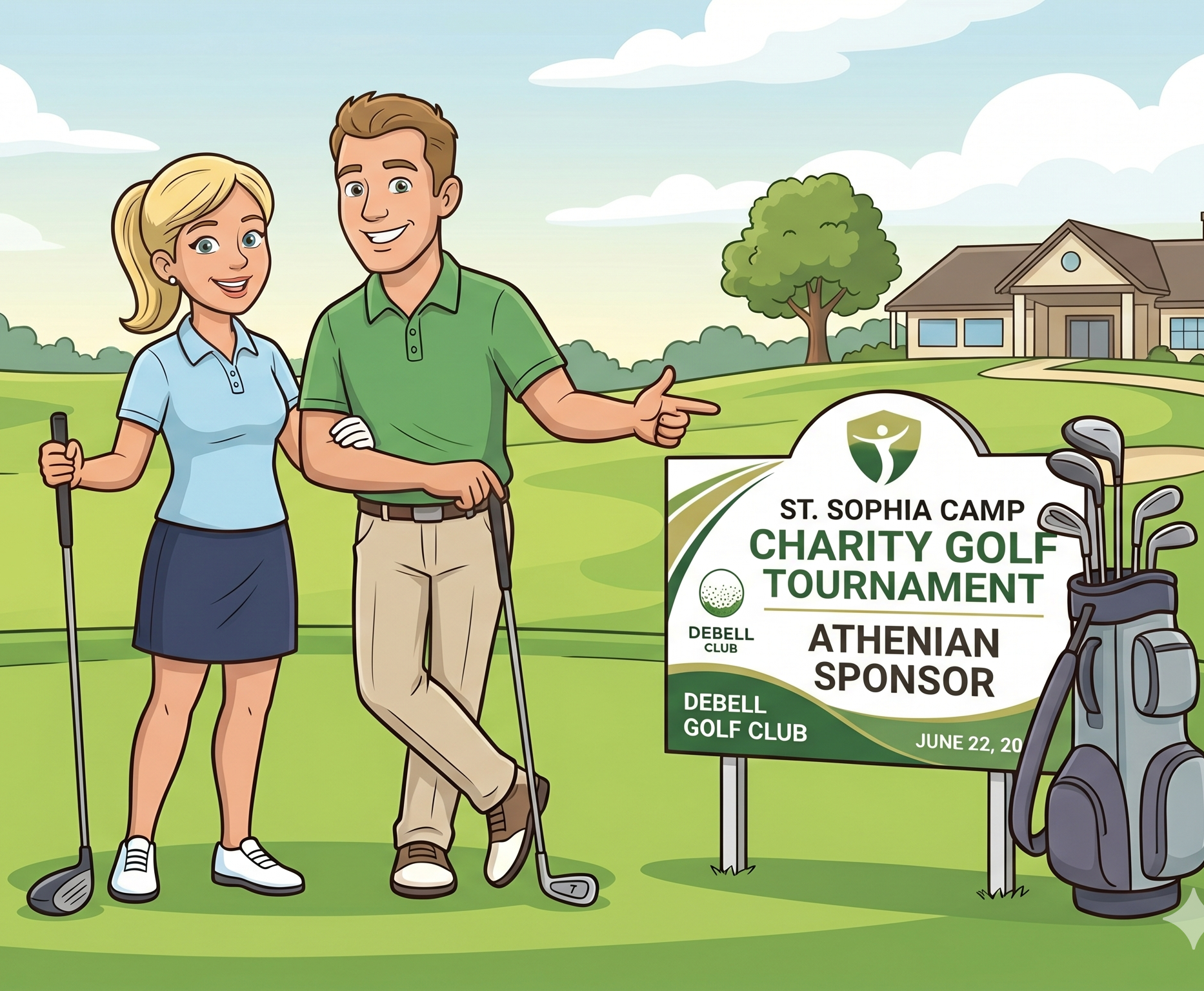 Saint Sophia Camp Golf Tournament - Default Image of Athenian Sponsor