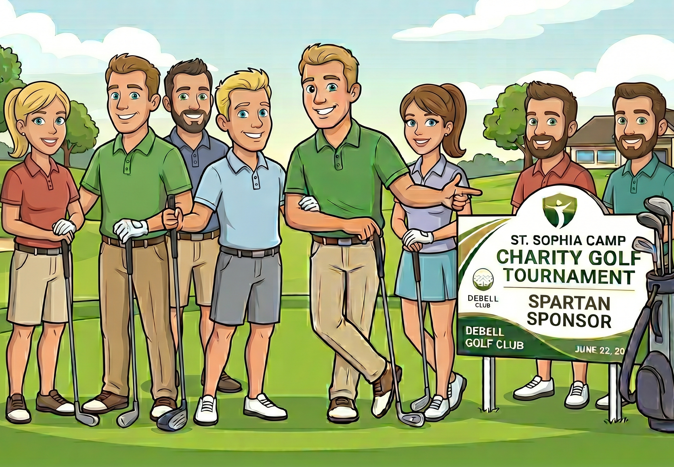 Saint Sophia Camp Golf Tournament - Default Image of Spartan Sponsor