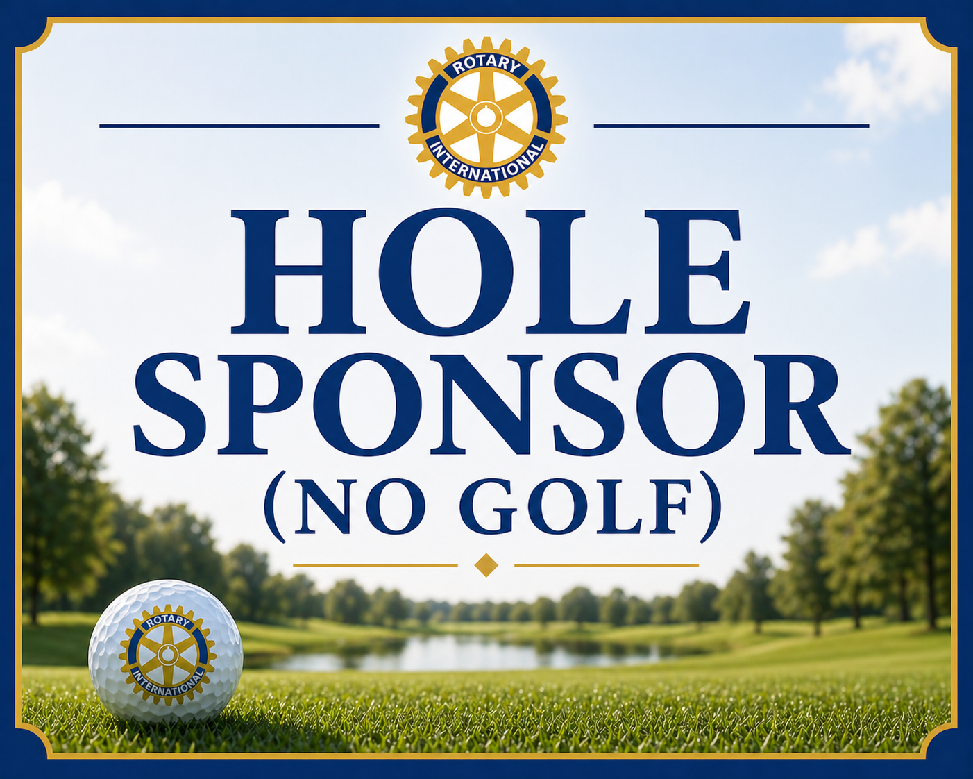 2026 Joint Rotary Golf Outing (Canton & Plain) - Default Image of Hole Sponsor (No Golf)