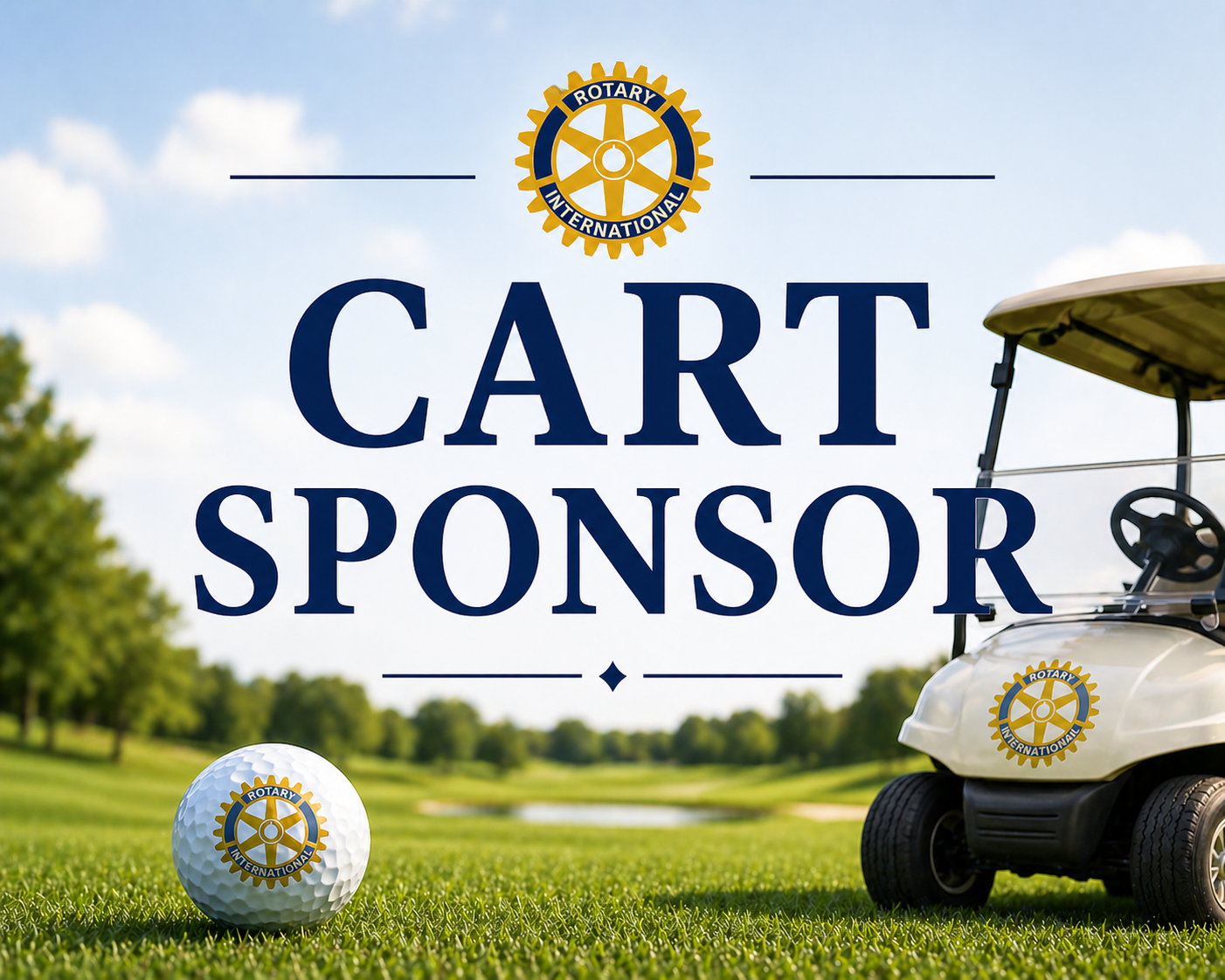 2026 Joint Rotary Golf Outing (Canton & Plain) - Default Image of Cart Sponsor