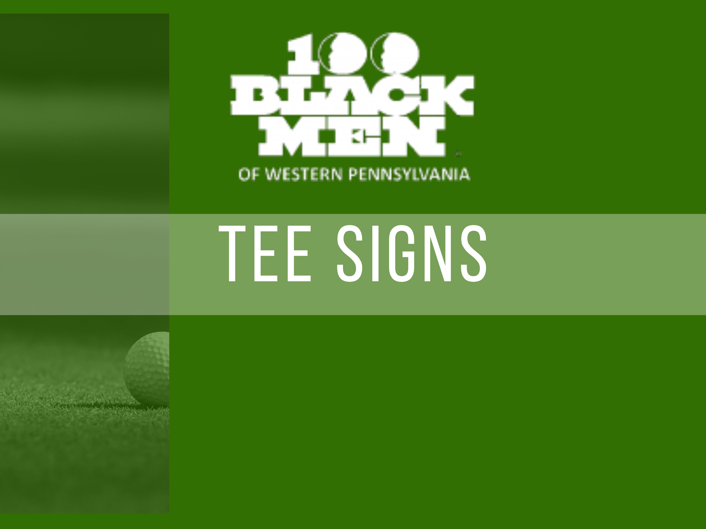 Annual Imhotep Golf Classic 2026 - Default Image of Tee Sign Sponsorship 