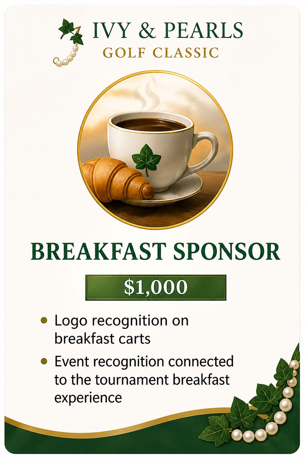 Ivy & Pearls Golf Classic - Default Image of Breakfast Sponsor