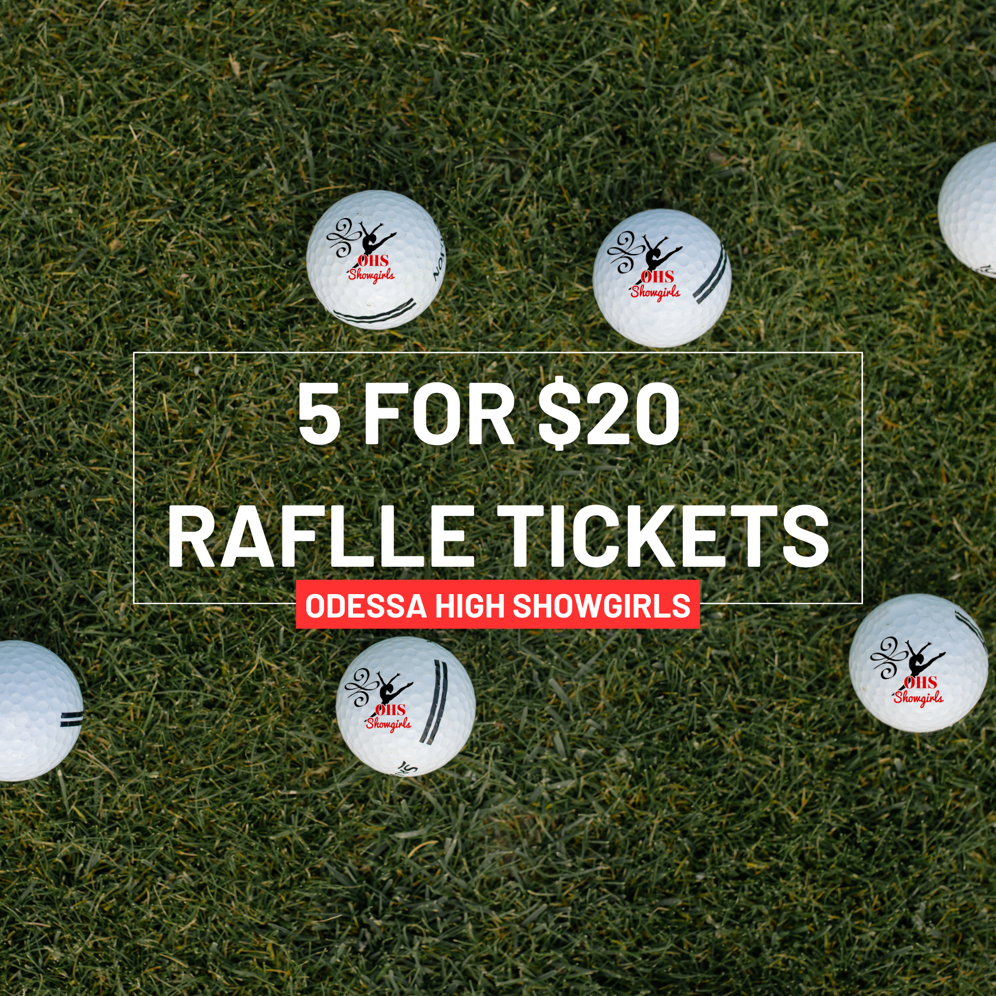 Showgirls 2026 Golf Tournament - Default Image of 5 for 20 Raffle ticket