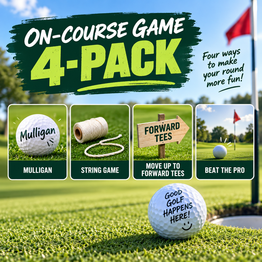 Image of On Course Game 4 Pack (Mulligan, String Game, Move up to Forward Tees and Beat the Pro)