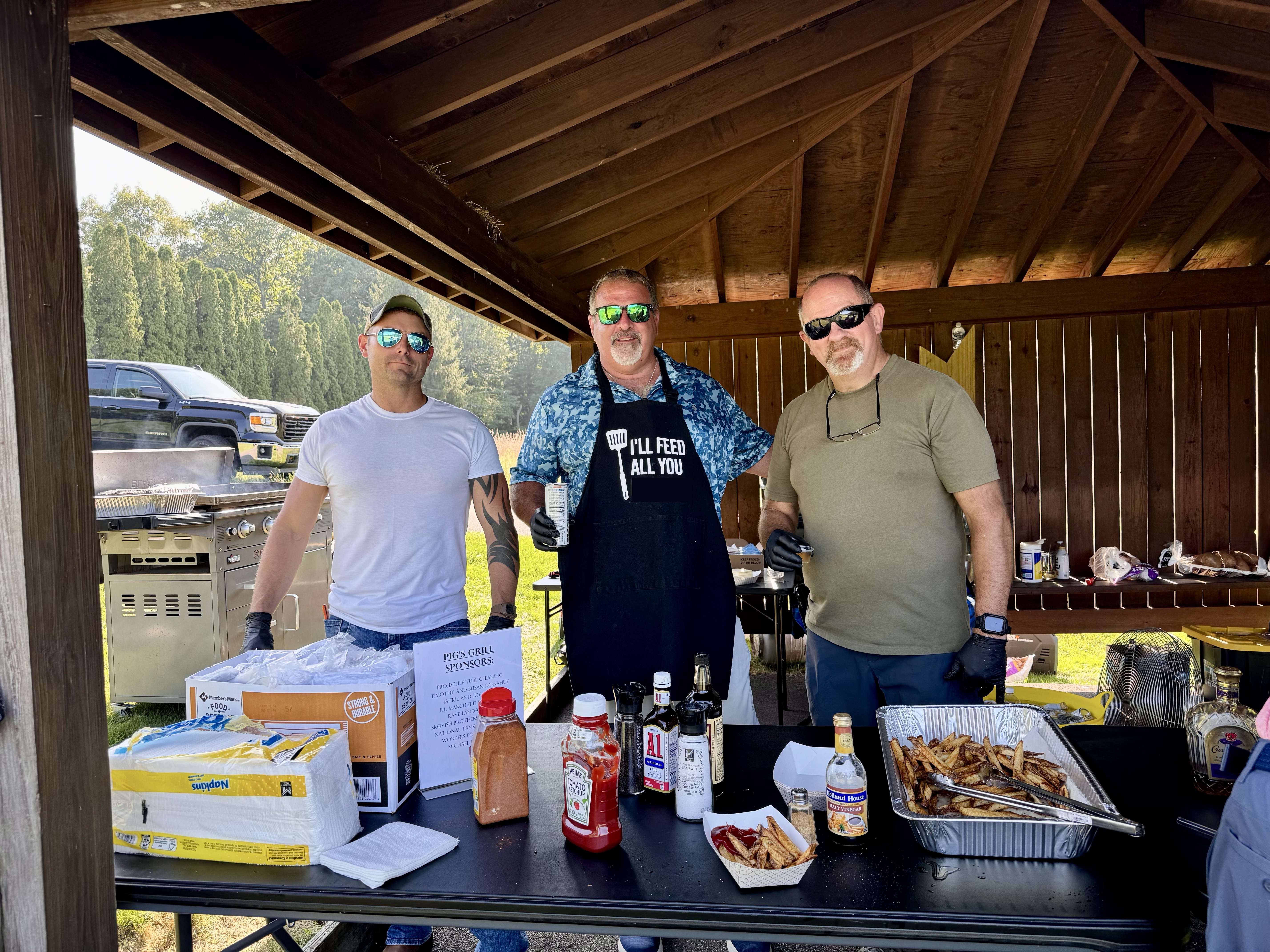 Image of Pigs BBQ Sponsor (on-course grill) 