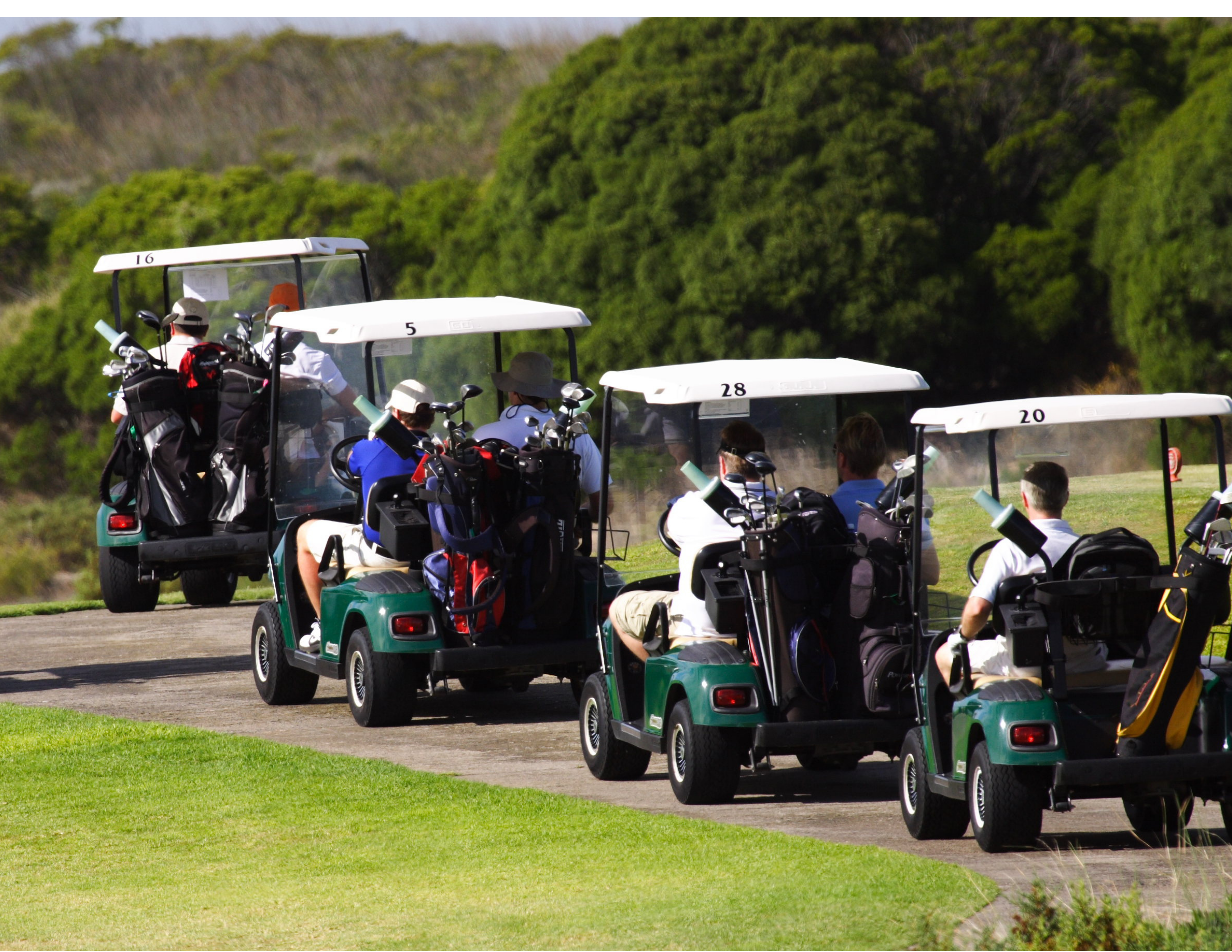Image of Hole and Golf Cart Sponsor Combo