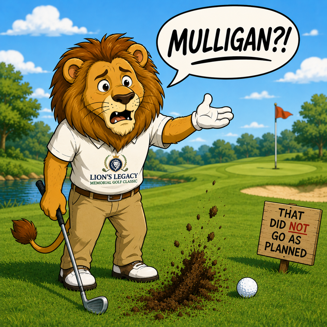 The Lion's Legacy Memorial Golf Classic - Default Image of Individual Mulligans (Maximum 8 per team)