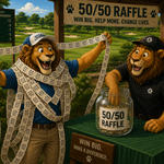 Image of 50/50 Raffle Ticket (Full-Wingspan: 35-40+ tickets!)