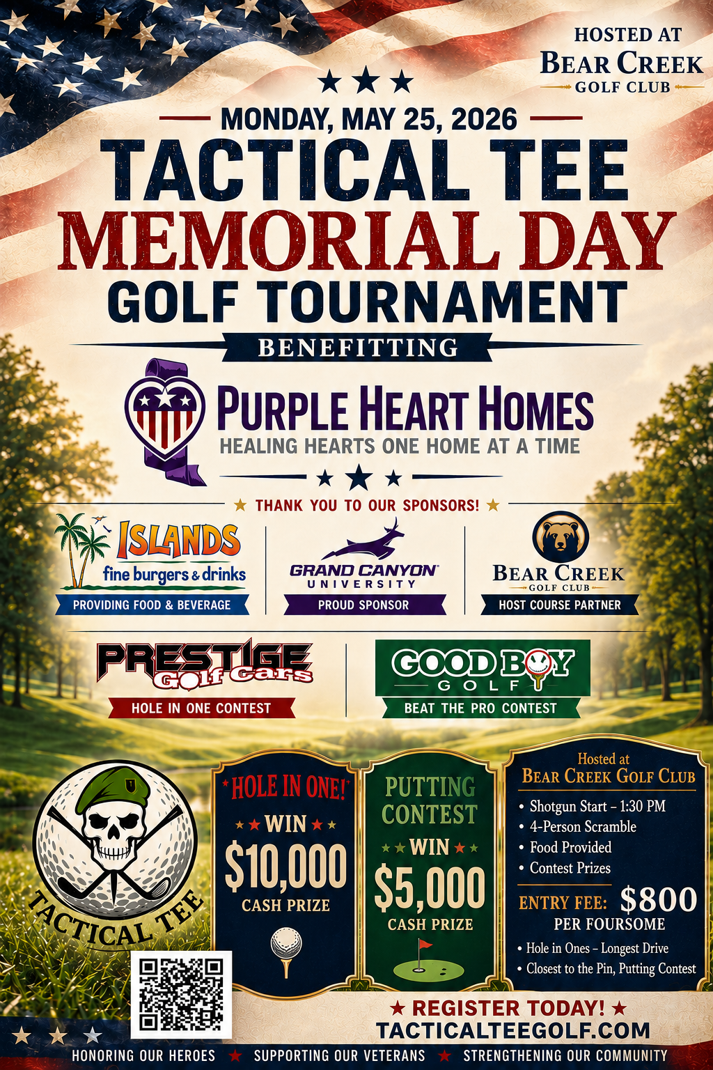 Tactical Tee Memorial Day Golf Tournament - Default Image of Hole Sponsor