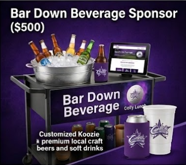 Image of Bar Down Beverage Sponsor
