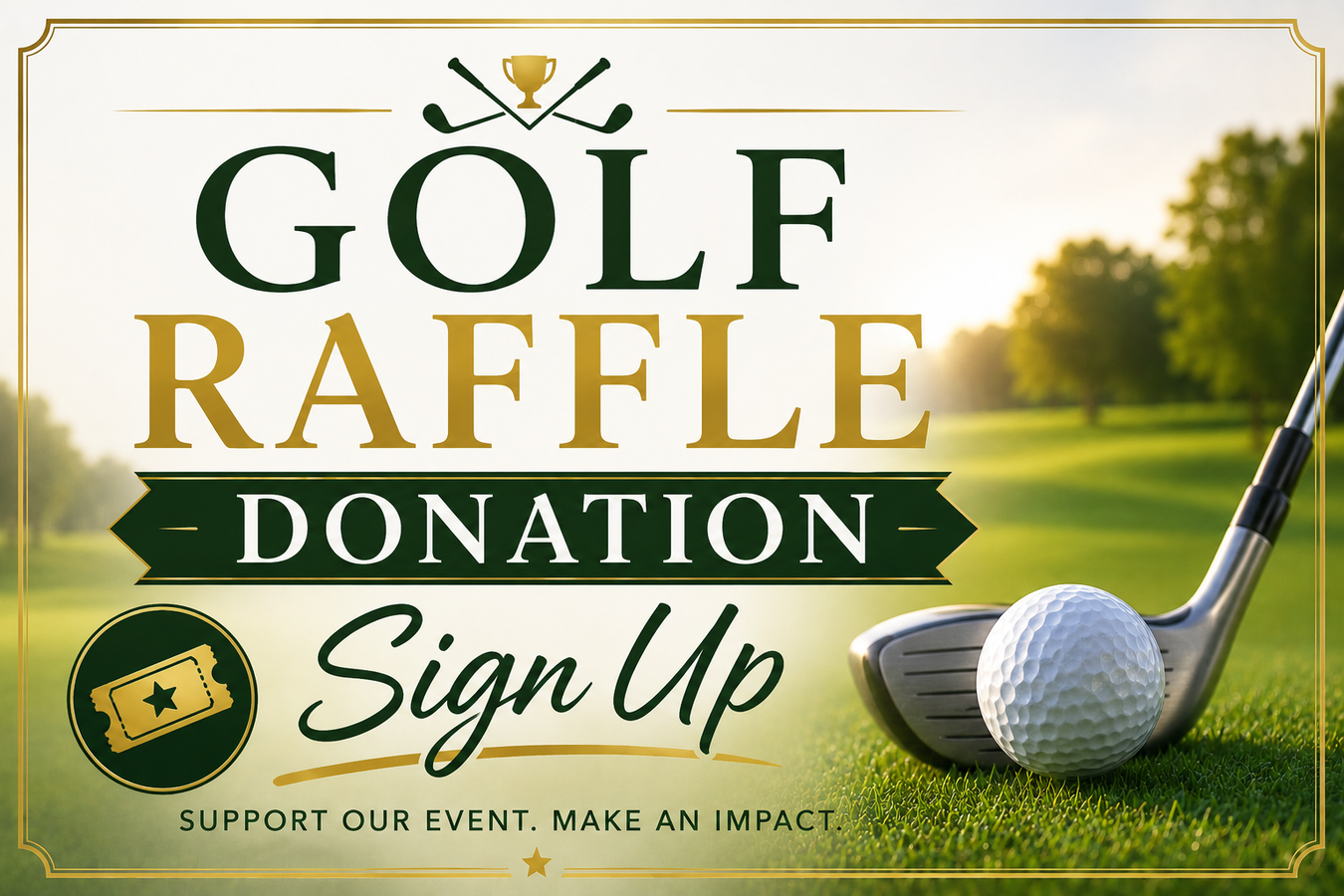 Image of Raffle Donation Sign Up 