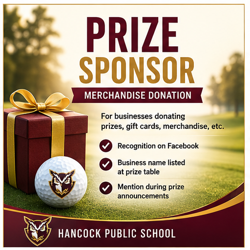 Image of Prize Sponsor - Merchandise Donation