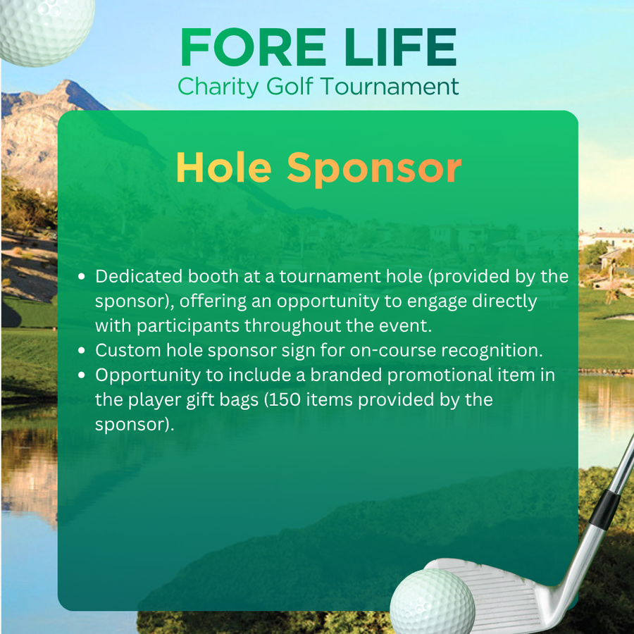 Image of Hole Sponsor