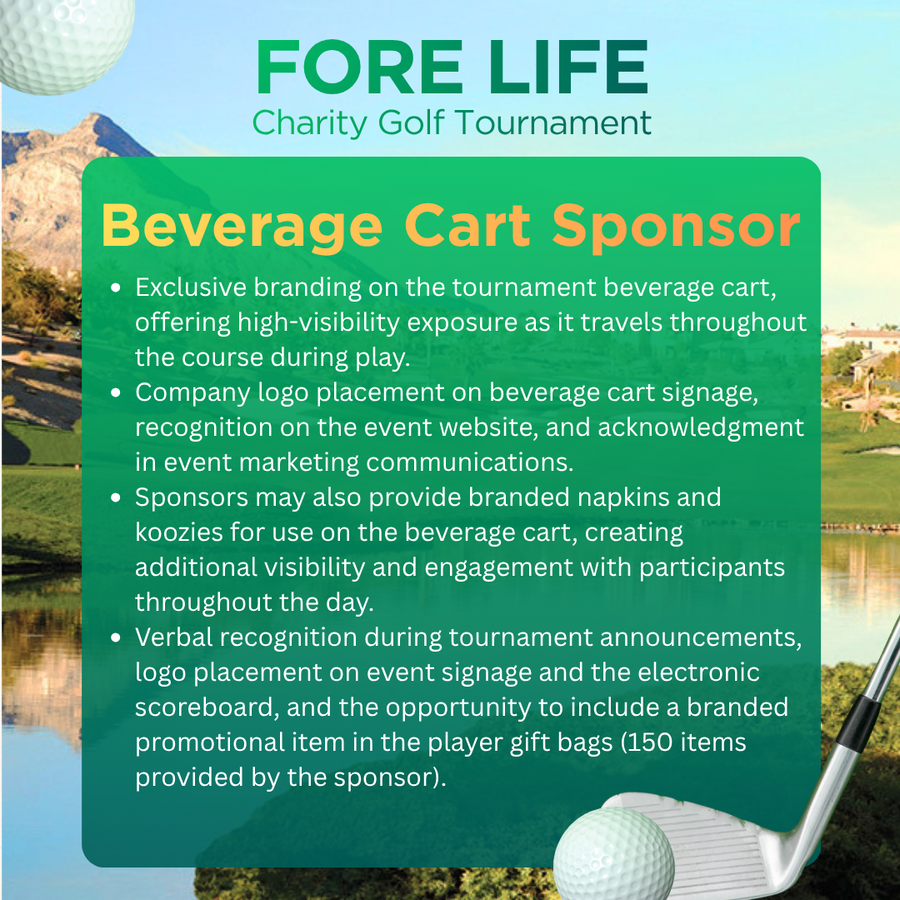 Image of Beverage Cart Sponsor