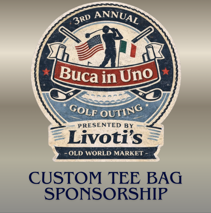Livoti's Presents the 3rd Annual Buca in Uno Charity Golf Outing - Default Image of Custom Tee Bag Sponsorship