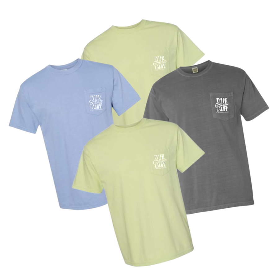 Image of Four Pack: Limited-Edition 5th Anniversary Pocket Tee