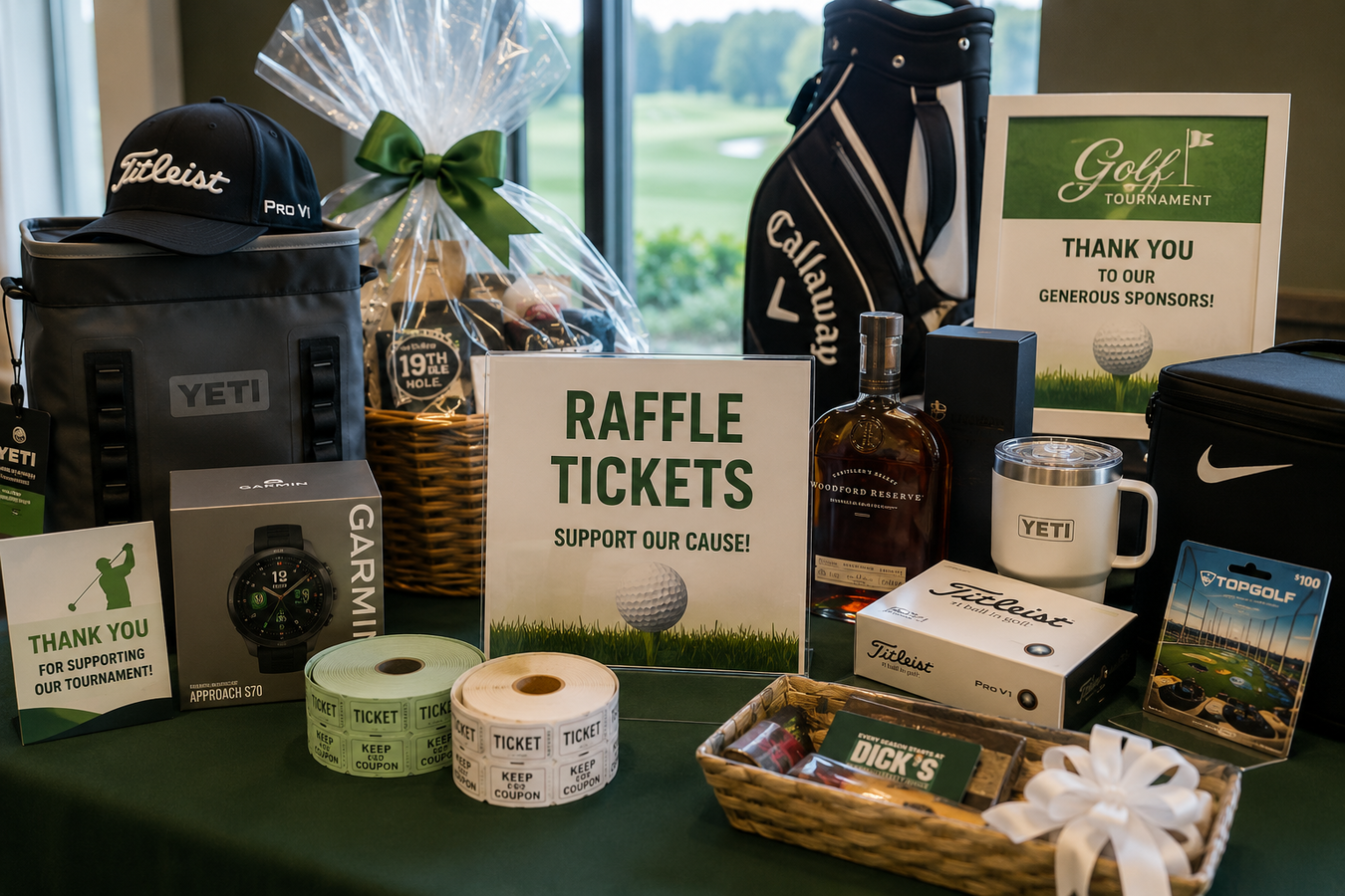 Canine Companion LTD, Az. Intl Beauty Pgt. &  Fearless and Focused Inc, First Annual Golf Tournament - Default Image of 5 Raffle Tickets