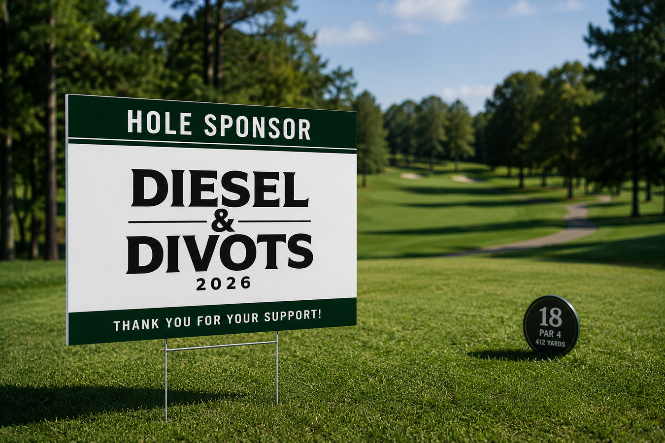 Image of General Hole Sponsorship + 1 Team