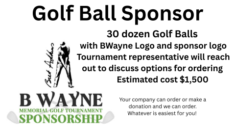 Image of Golf Ball Sponsorship