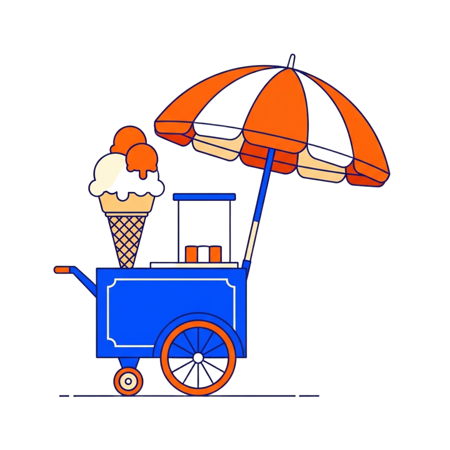 Image of ICE-CREAM CART SPONSOR - iDAC Foundation 2026 3rd Annual Charity Golf Tournament