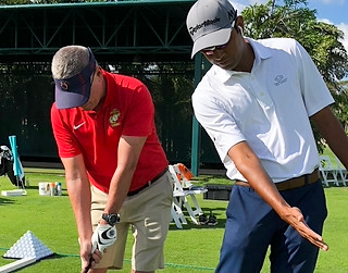 Image of Golf Clinic Participant