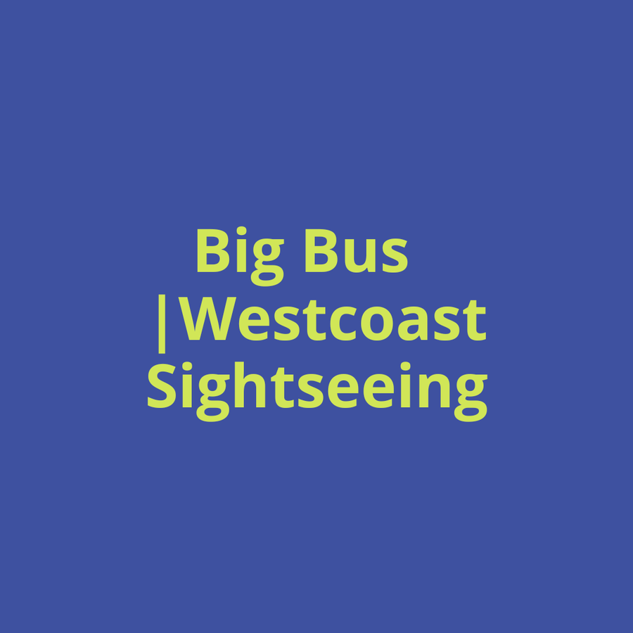 Image of Big Bus | Westcoast Sightseeing 