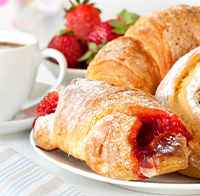 Image of Continental Breakfast Sponsor with Foursome