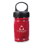 Image of Carabiner Bottle w/ cooling towel