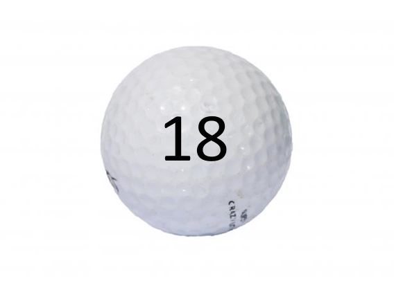 Image of Golf Ball #18