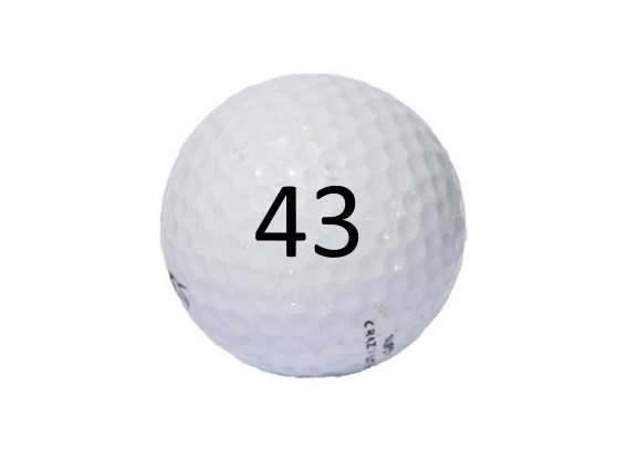 Image of Golf Ball #43