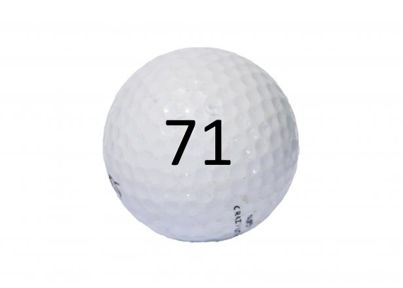Image of Golf Ball #71