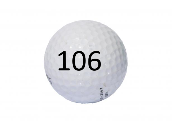 Image of Golf Ball #106
