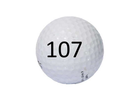 Image of Golf Ball #107